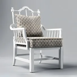 Charleston regency chippendale planter s chair